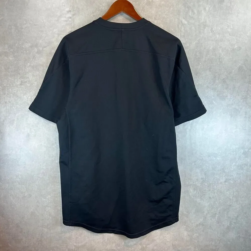 Nike Men's Black and Grey T-shirt